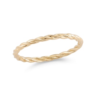 Gold Cable Ring