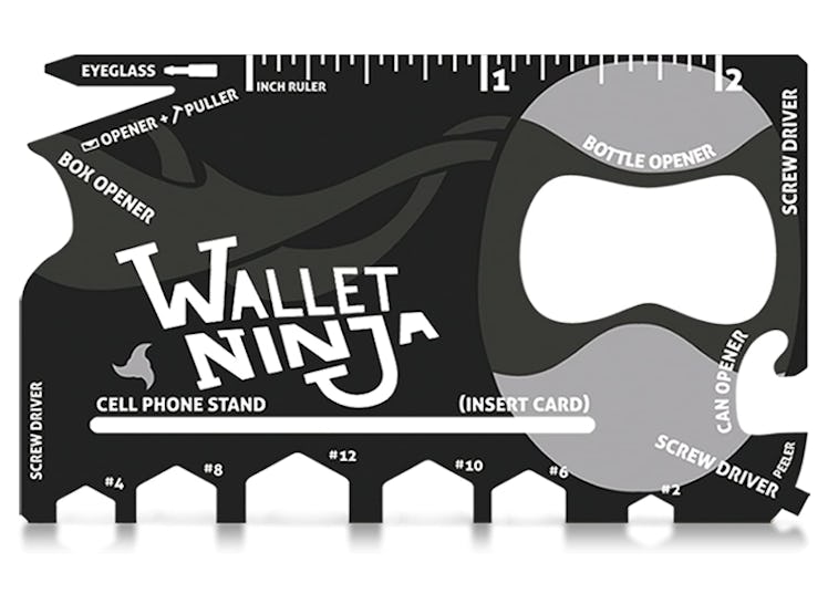 Wallet Ninja- 18 in 1 Credit Card Sized Multitool