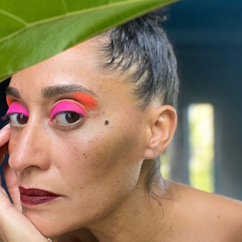 Tracee Ellis Ross has been a major celebrity eyeshadow muse throughout quarantine