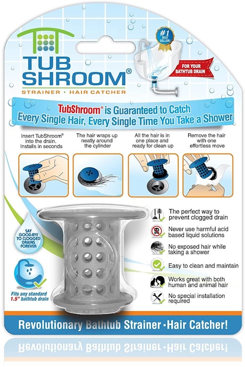 TubShroom the Revolutionary Tub Drain Protector