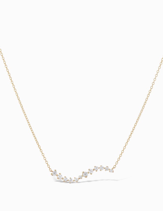 Diamond Swell Necklace