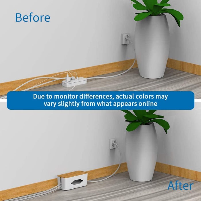 NTONPOWER Cable Management Box Organizer for Cords