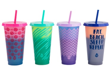 Walmart’s color-changing reusable cold cups are less than $5. 