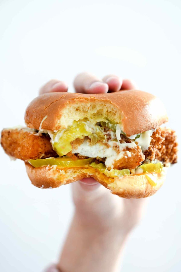 fried fish sandwiches