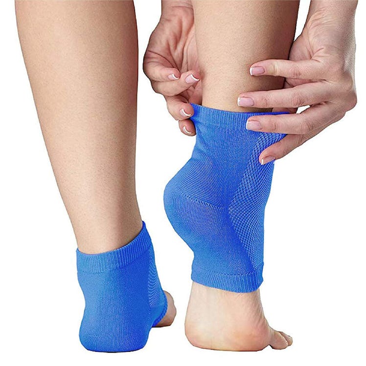  NatraCure Vented Moisturizing Gel Heel Sleeves