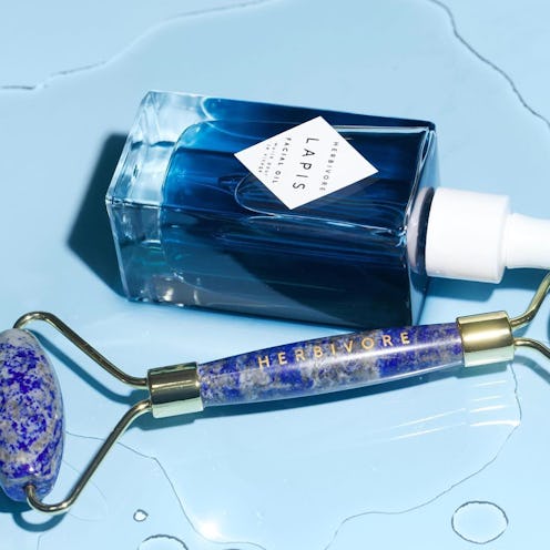 Oils and facial massagers, like these from Herbivore, are great options for a Father's Day beauty gi...