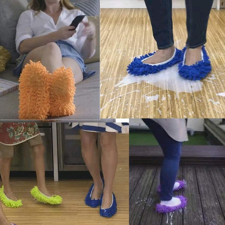 M-jump Mop Slippers (4 Pairs)