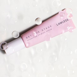 Lawless Beauty's new serum works to hydrate and prime your skin, and keep your makeup on.