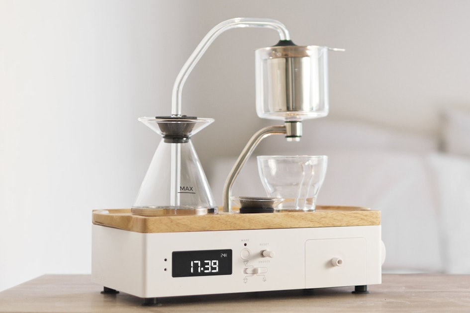 Wake Cup Alarm Clock and Hot Water Dispenser