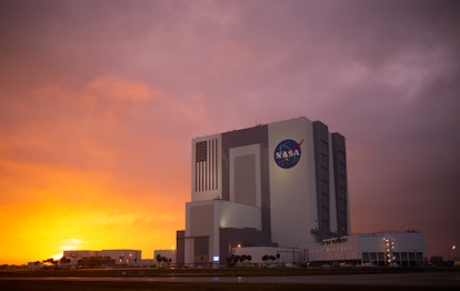 The Vehicle Assembly Building at NASA’s Kennedy Space Center in Florida.
