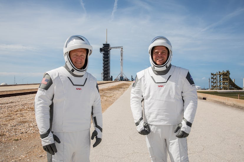 NASA astronauts Douglas Hurley and Robert Behnken.