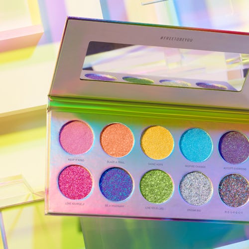 10G GLSEN eyeshadow palette from Morphe's Free To Be collection.