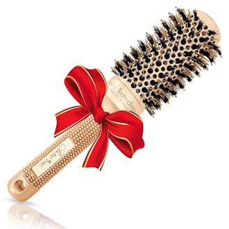 round brush for frizzy hair