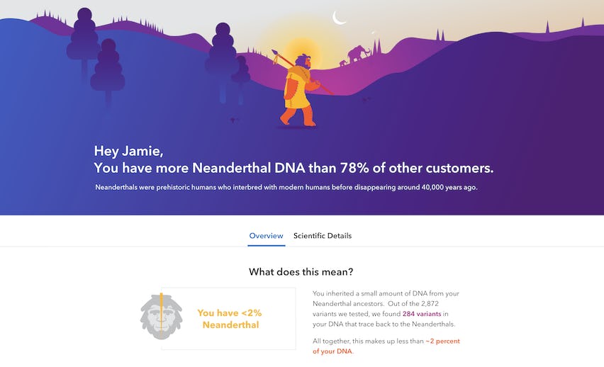 23andMe Neanderthal report links “modern” behavior traits to our