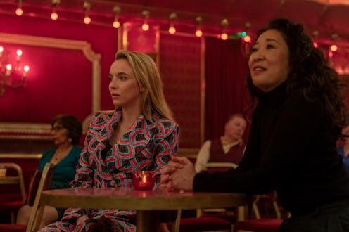 Jodie Comer and Sandra Oh in Killing Eve