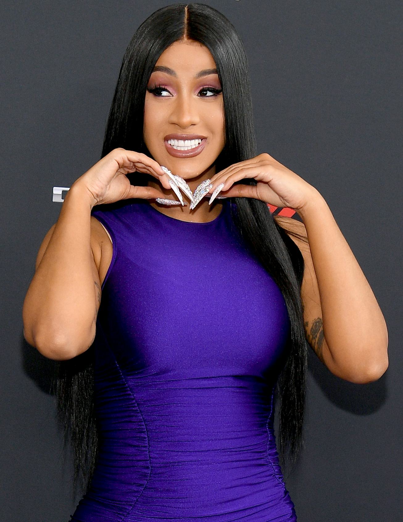 Cardi B attends "The Road to F9" Global Fan Extravaganza at Maurice A. Ferre Park on January 31, 202...