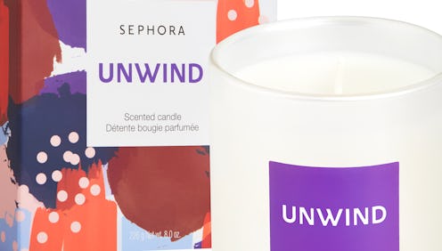 Unwind Scented Candle from Sephora Collection's new candle line.
