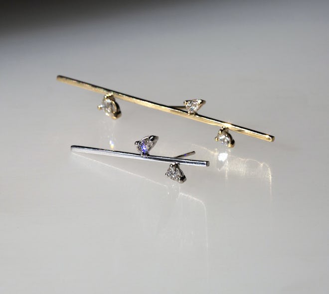 Linear Confetti Earring 50 MM