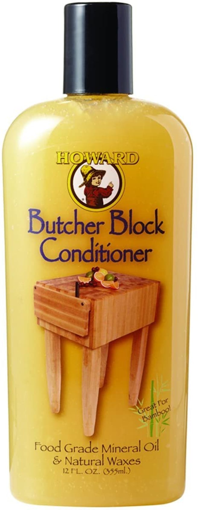 Howard Products Butcher Block Conditioner, 12 Oz.