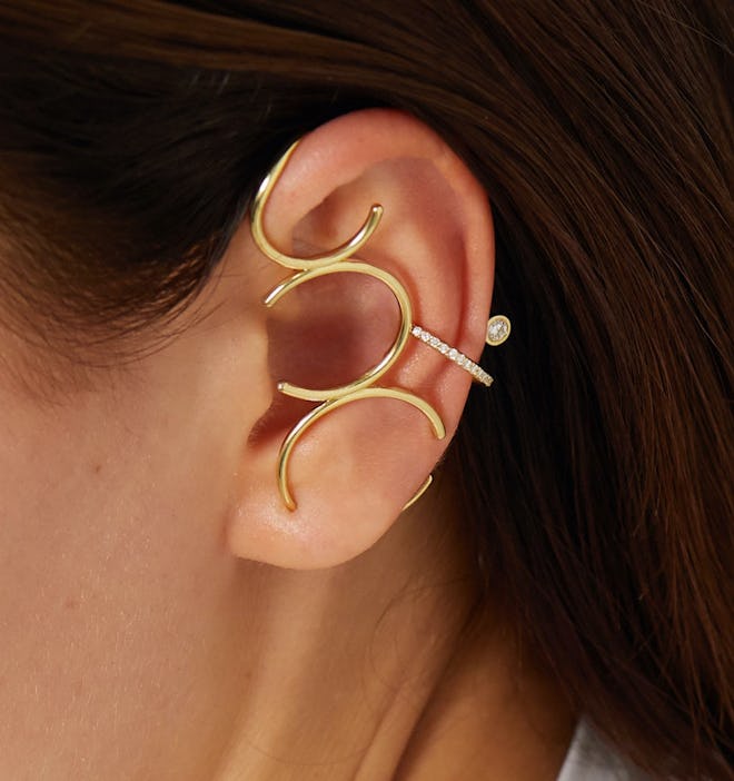 18-Karat Gold Ear Cuff