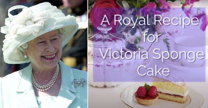 The royal family shared a recipe for Victoria Sponge cake.