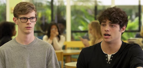 Nathan Gamble and Noah Centineo in teen movie 'Swiped'