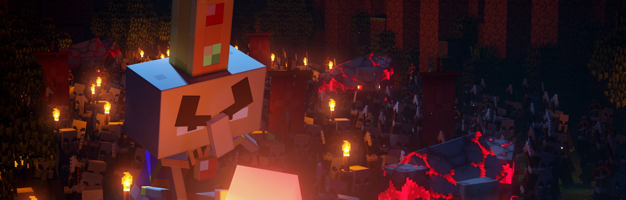 Minecraft Dungeons Camp Secrets 3 Easter Eggs To Find In Your Home Base