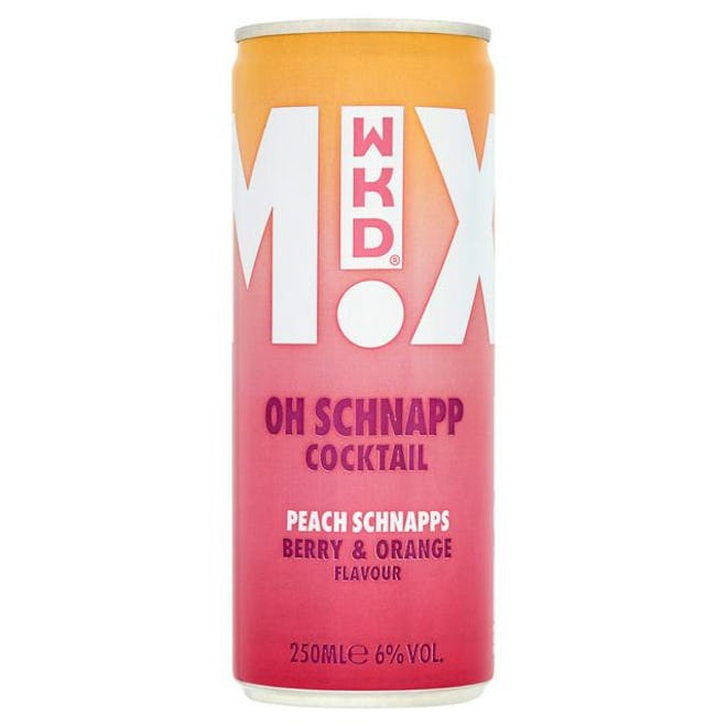 WKD Mixed Cocktail Oh Schnapp