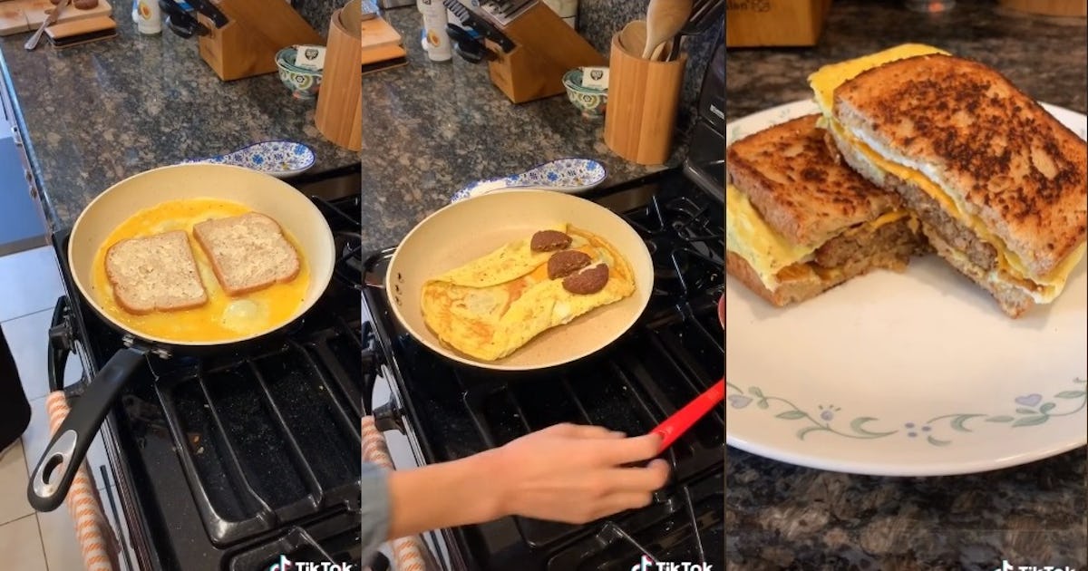 The 6 Best Tiktok Egg Sandwich Recipes For An Easy 1 Pan Breakfast The 6 Best Tiktok Egg Sandwich Recipes For An Easy 1 Pan Breakfast