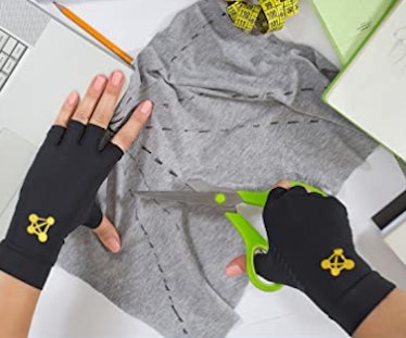 CopperJoint Fingerless Compression Gloves 