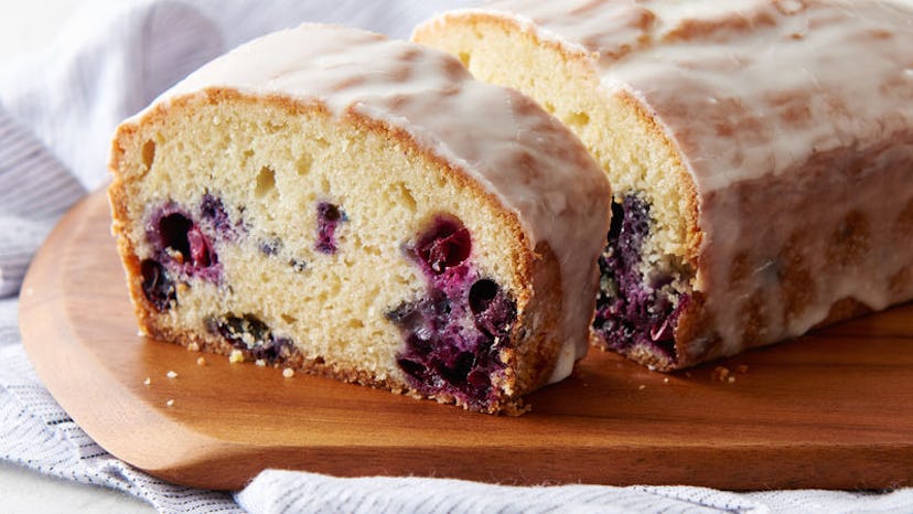 Pillsbury's lemon poundcake uses a tube of premade sugar cookie dough.