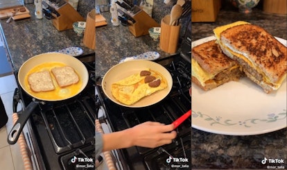 Here are the best TikTok egg sandwich hacks you can try for breakfast.