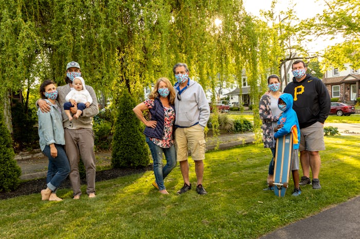 Memorial weekend: Cassie, Alex, and Benji Torres. Karen and Frank Amendola. April, Adam and Jayda Sw...