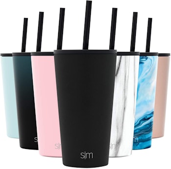 Simple Modern Classic Tumbler with Straw Lid & Flip Lid