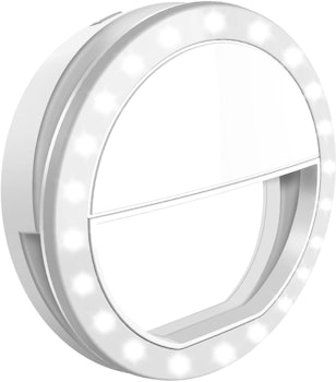 Criacr Rechargeable Selfie Ring Light
