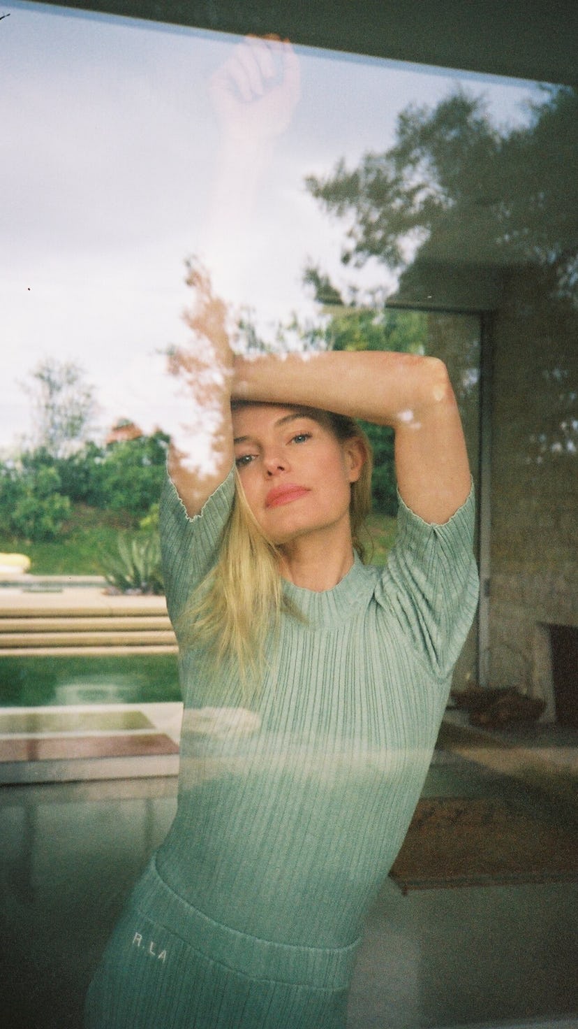 Kate Bosworth shot by a window during quarantine