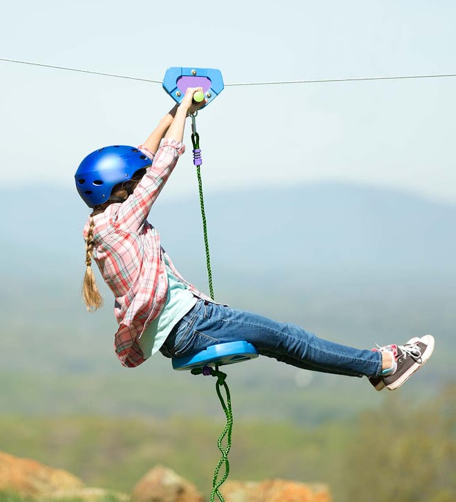 150-Foot Blue Zipline Kit