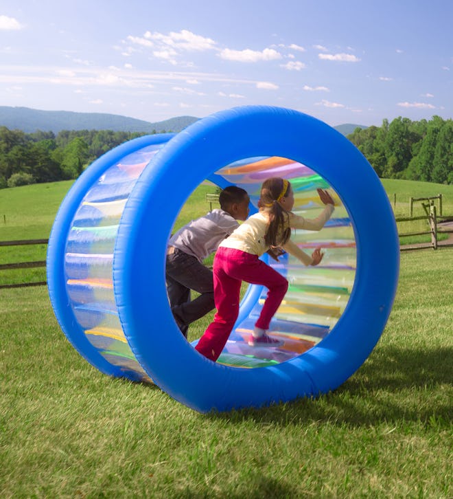 Giant Inflatable Rolling Wheel