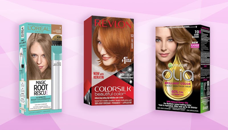 least damaging box hair dyes