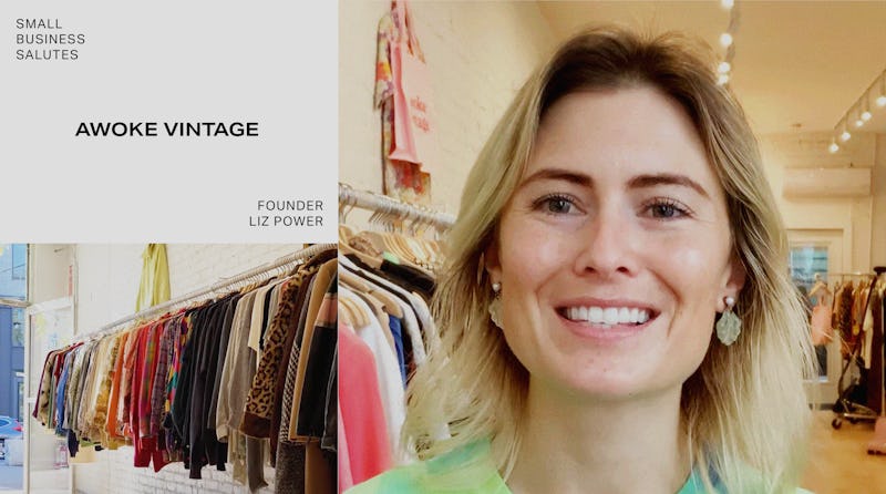 In Small Business Salutes Awoke Vintage Founder Liz Power Shares New Ways Of Connecting With Customers Vintage sourced locally and across the globe. in small business salutes awoke