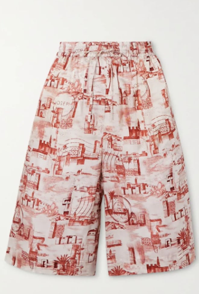 David Printed Twill Shorts