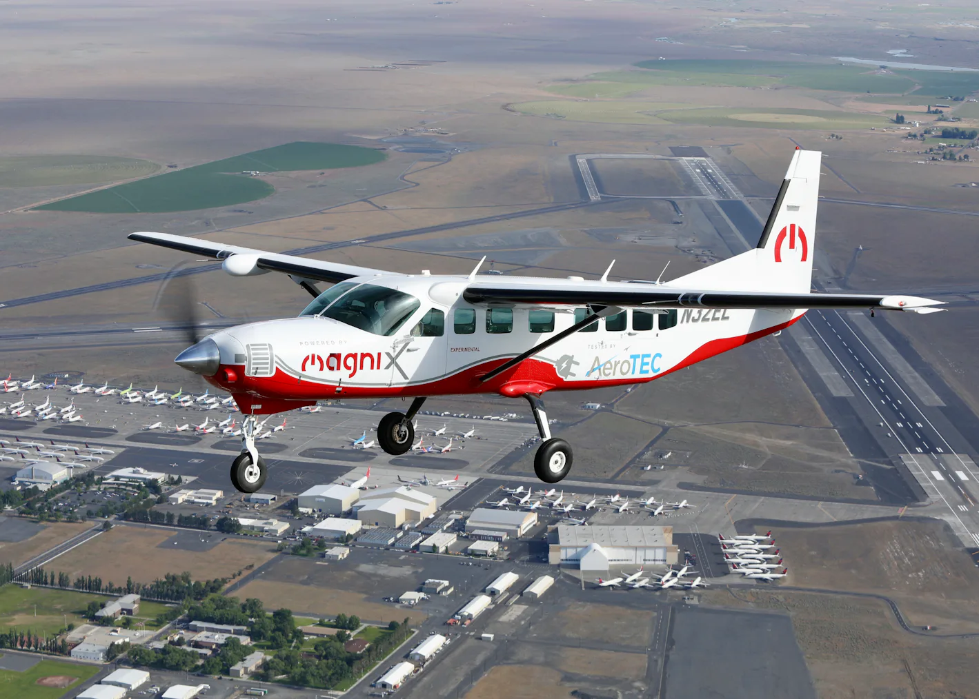 Magnix MagniX just flew the largest all-electric aircraft in the world. It's tiny.