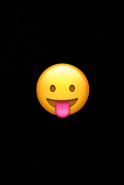 The face with a stuck out tongue emoji conveys a sense of fun, excitement, silliness, cuteness, happiness.