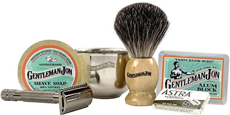 Gentleman Jon Complete Wet Shave Kit (6 Pieces)