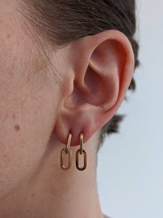 Double Chain Link Earring