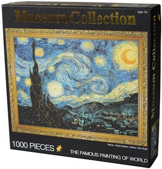 Moruska Starry Night by Vincent Van Gogh Jigsaw Puzzle