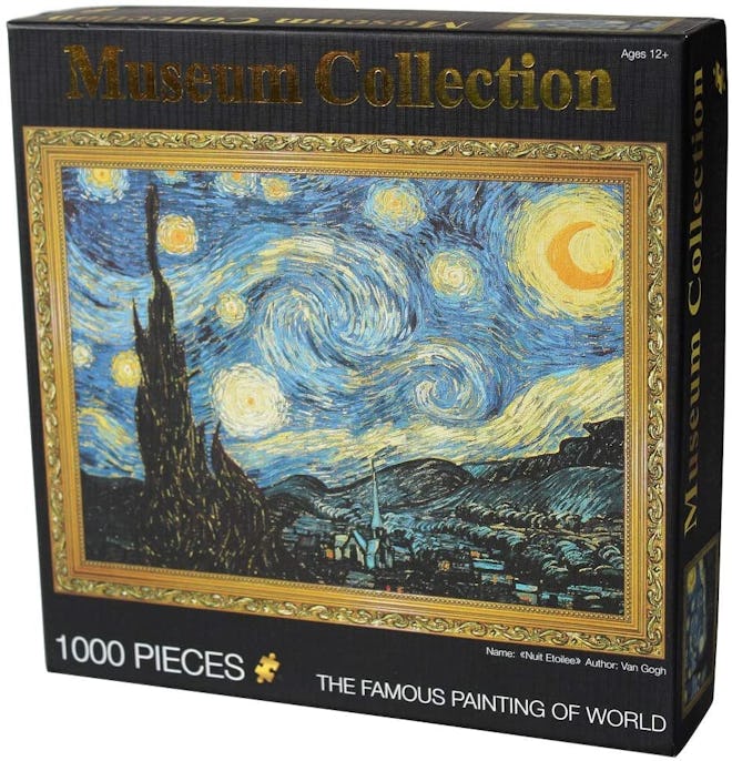 Moruska Starry Night by Vincent Van Gogh Jigsaw Puzzle