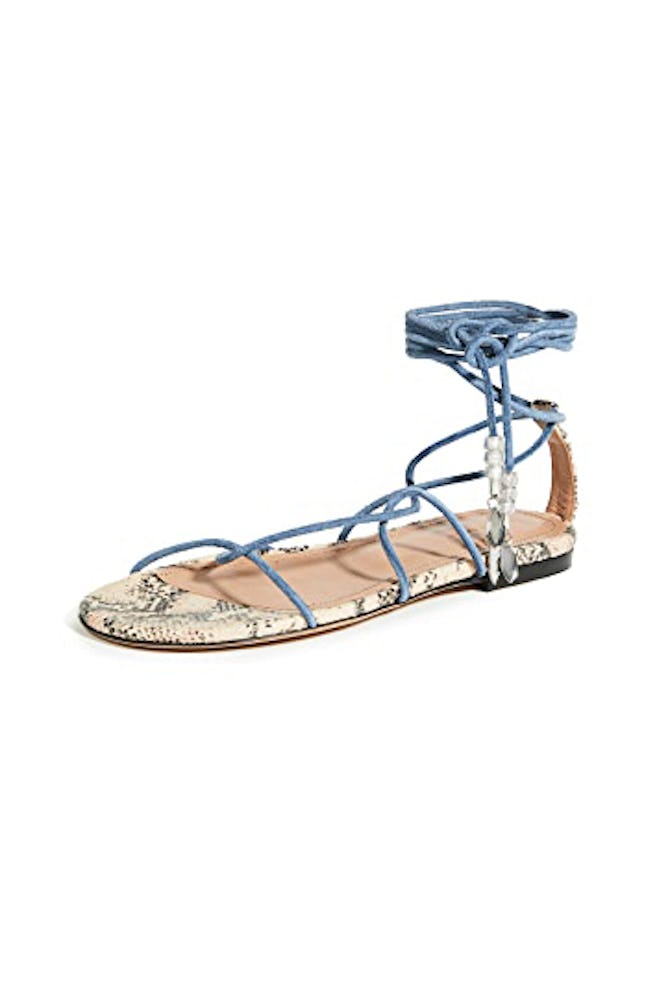 Isabel Marant Jindia Flat Strappy Sandals