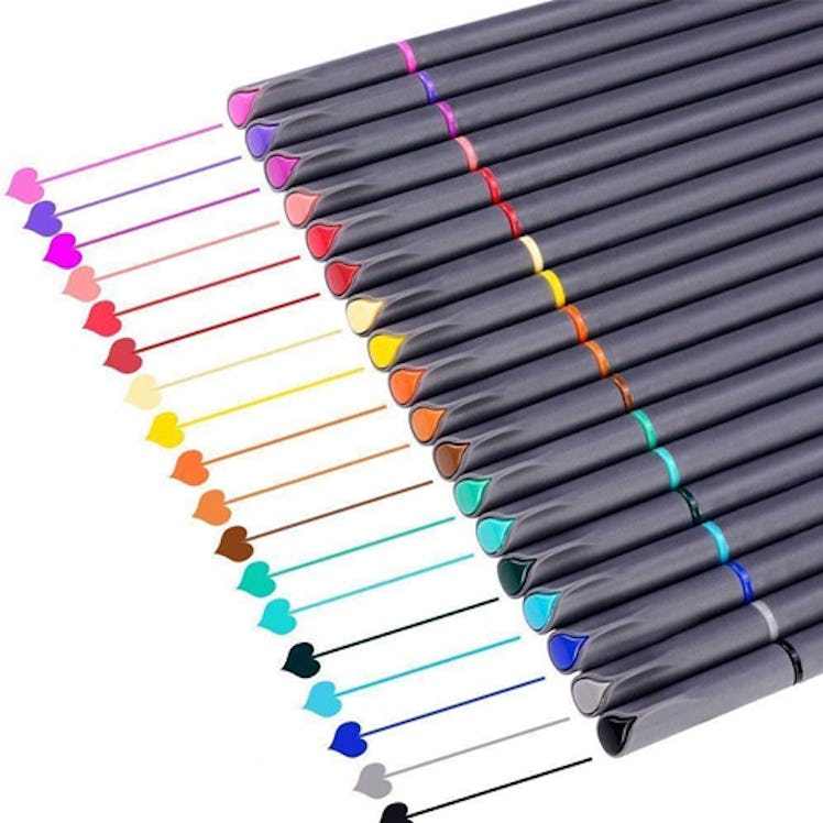 iBayam Colored Fine Point Markers (18-Pack)