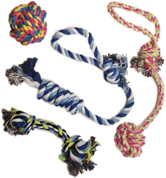 Otterly Pets Puppy Dog Pet Rope Toys (Set Of 4)